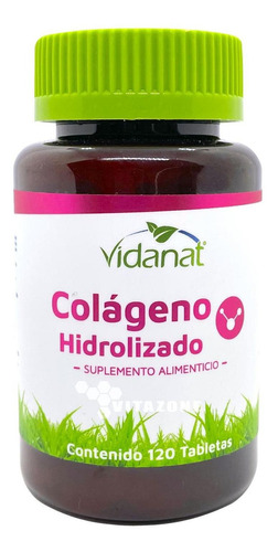 Colágeno hidrolizado Vidanat 120 tabletas