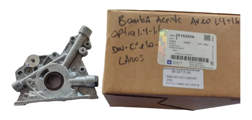 Bomba Aceite Cielo Lanus Optra Desing (gm Original)