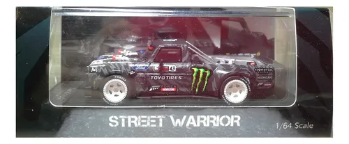 Voitures Miniatures Street Weapon 1:64 - Ford Mustang Hoonicorn 1965 & F-150 Hoonitruck 1977, Neuves