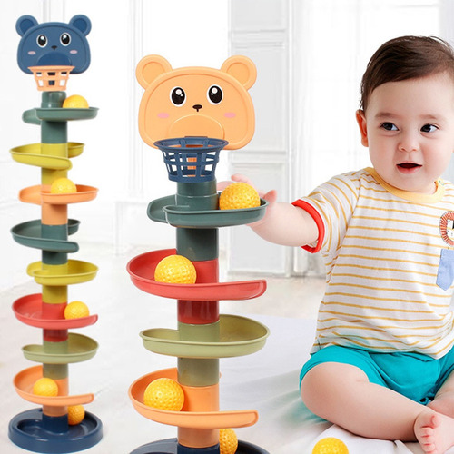 , Torre En Espiral De Bolas Ejercicio Físico Mental