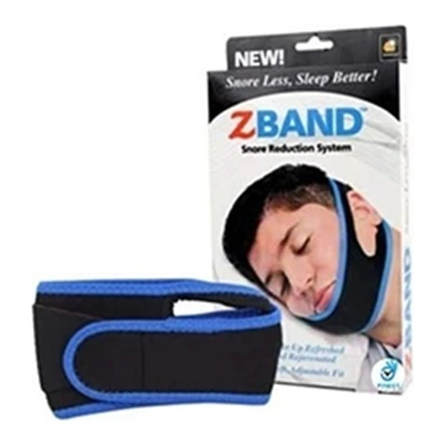 Banda Facial Anti Ronquido Zband Antironquido Dormir Azul