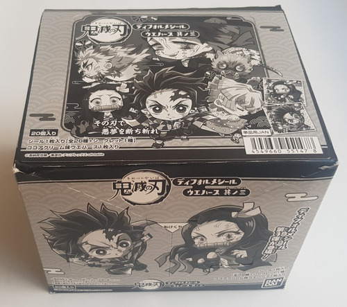 Kimetsu No Yaiba Vol.3 Bandai Wafer Caja 20 Sobres Nueva !!!