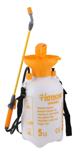 Fumigador Sanitizador Profesional 5 Lts Hoteche Color Blanco/naranja