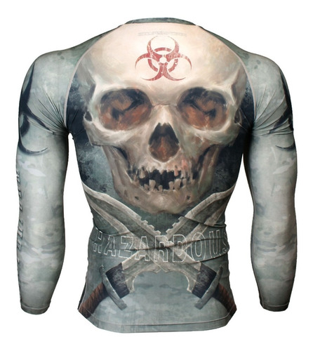 Remera Compresión Rashguard Btoperform Ghost Trooper