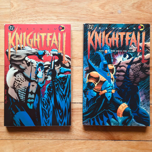 Batman Knightfall La Caida Usa 1993 Lote