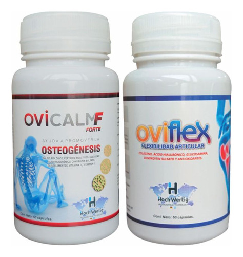 Oviflex + Bio Calcio Ovicalm Forte | Dos Frascos