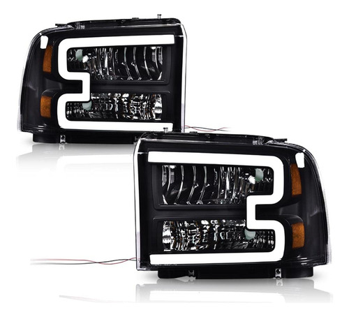 Faro Delantero Led Para Ford Super Duty Excursion No Modelo