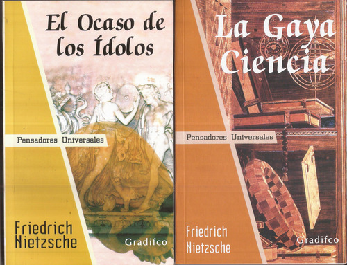 Lote X 3 De Nietzsche Vaya Anticristo Y Ocaso De Los Idolos