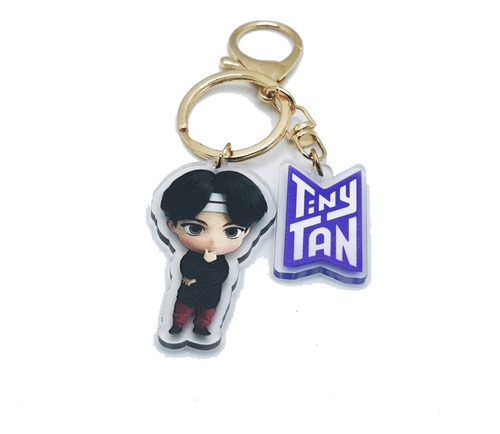 Llavero Coreano De Moda Kpop / Tiny Tan Jin (5 Piezas)