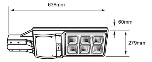 Ext Led 60w3.2vcdip65990lm6500k Ngo