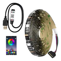 Comprar Tira Luz Led Bluetooth Rgb Usb Tv Pc Y Control Remoto