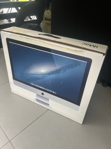 Caja Cartón Embalaje Imac Apple Blanco