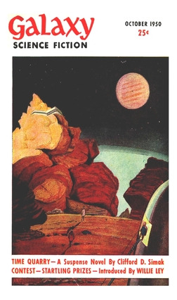 Libro Galaxy Science Fiction, October 1950 - Simak, Cliff...