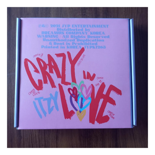 Itzy- Álbum Crazy In Love