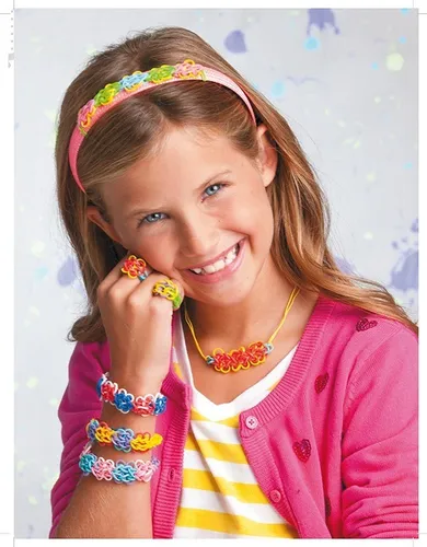 Pulseras, Collares Y Anillos Con Gomas Elásticas