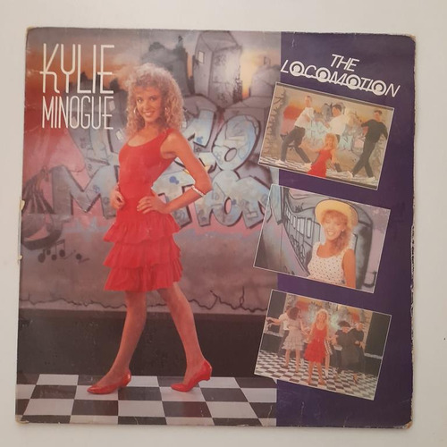 Kylie Minogue Locomotion 12  Vinilo Españ 88 Mx