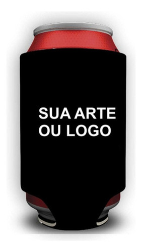 10 Porta Lata 269ml Em Neoprene Personalizado Com Logo Arte