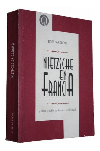 Jose Sazbon - Nietzsche En Francia
