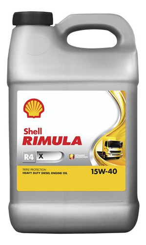 Aceite De Motor Shell Rimula R4 X 15w-40 9,46l.