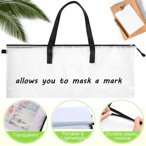 5 Bolsas De Arte De 19 X 25 Pulgadas, Organizador De Póste.