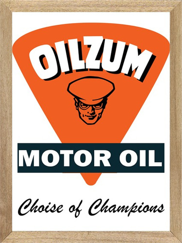 Autos  Oilzum Motor Oil ,cuadros, Poster, Publicidad   H261