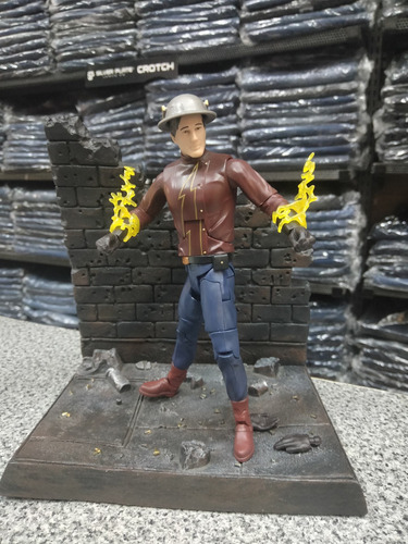 Dc Multiverse Jay Garrick, Version Warner Channel Tv Series! (Usado)