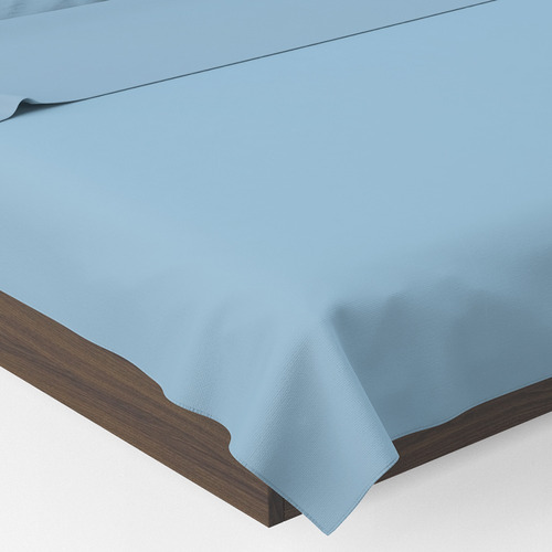 Kit 02 Jogos D Cama Acácia Cama Solteiro Liso Cores Sortidas