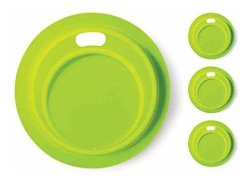 Jarware Green 82672 Tapa Para Bebida Bucal Regular, Juego De