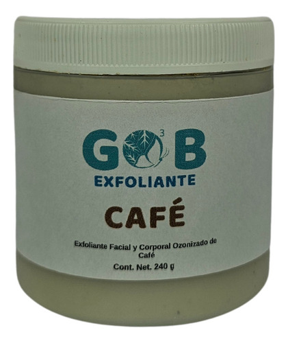 Exfoliante De Café Ozonizado - Go3b - 240 G Fragancia Neutra