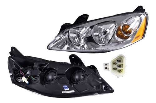 Faro Izq Depo Pontiac G6 Del 2005 Al 2009