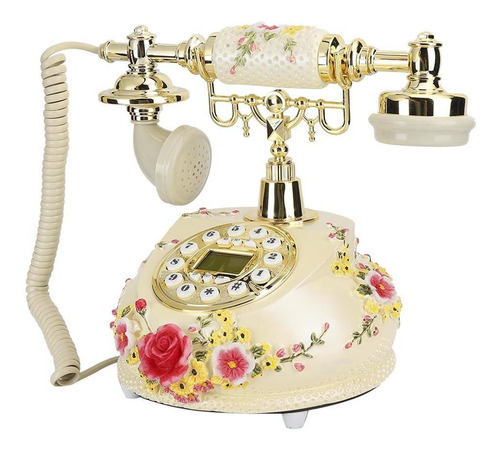 Ms-525a Vintage Teléfono, Vintage Antiguo Teléfono Para Apag