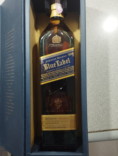 Whisky Etiqueta Azul Blue Label 21 Años 0,75 Litros