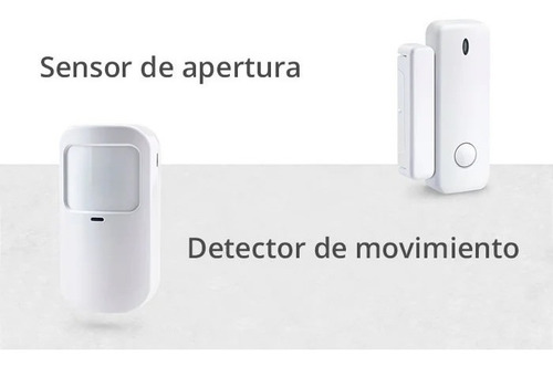 Imagen 5 de 8 de Kit Alarma Wifi Gsm Tuya Smart G30 Con Cámara 3 Mpx