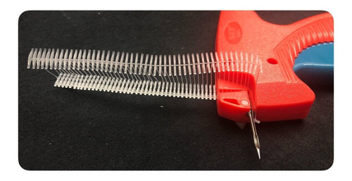 Imagen 3 de 7 de Pistola Etiquetadora + 5000 Plastiflechas 25 Mm Envio Gratis