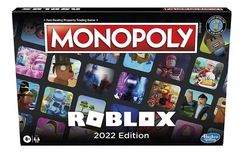 Banco Imobiliário De Jogos Da Hasbro Roblox 2022 Edição Mono