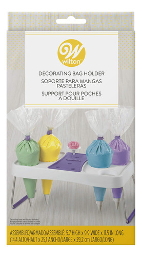 Wilton Cake Decorating Icing Bag Stand 6cavidad