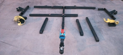 Trailer Desarmable Dolly P/remolque 800kg Modelo Patentado