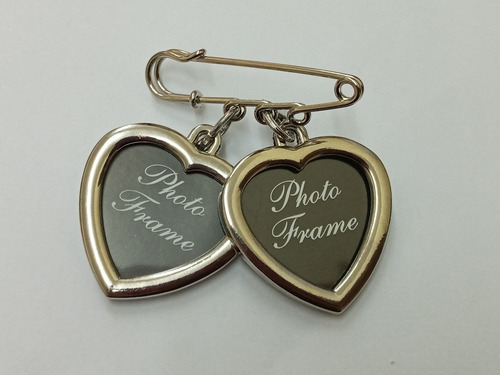 Imagen 2 de 3 de Relicario Portafolio Dos Corazones Para Novios