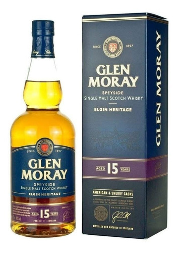 Whisky Glen Moray Elgin Heritage 15 Años