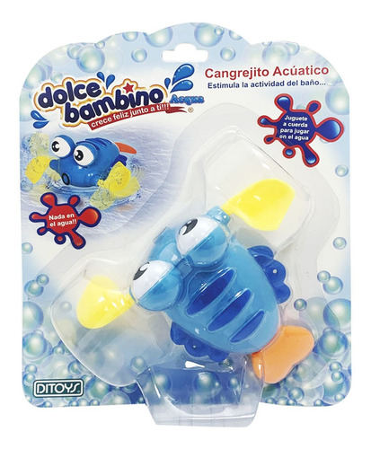 Cangrejito Acuatico Dolce Bambino 