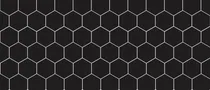 Comprar Vinilos Decorativos Fondo De Azulejos Hexagonal 150x60cm Negro