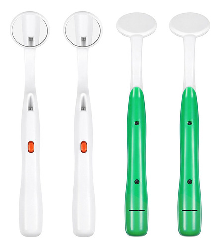 Espejo Para Fotografía Dental Oral Mirror Checker, 4 Unidade