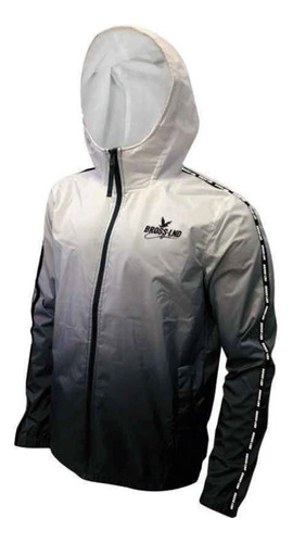 Campera Bross Rompevientos Impermeable Cinta Mangas