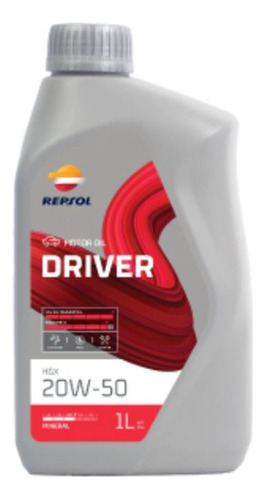 Aceite Repsol Driver Hgx 20w 50 - 1 L