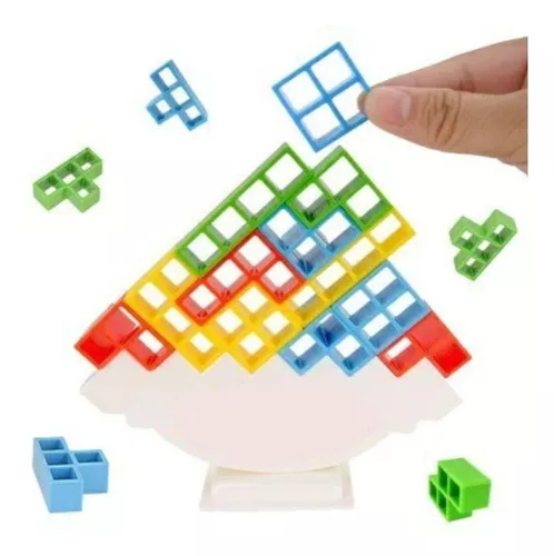 Brinquedo Equili Tetris Blocos De Montar Jogo Raciocinio em Promoção na  Americanas