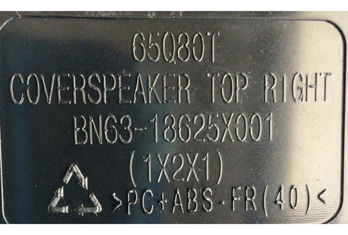 Bocinas Samsung Bn96-50551b Nh-1017d Qn75q80bafxza Ba01 (Usado)