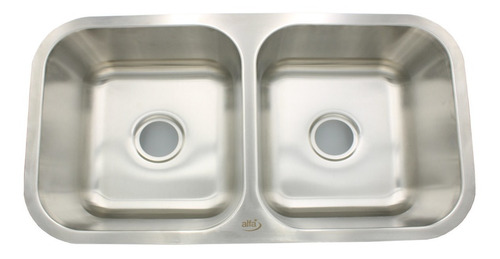 Imagen 2 de 6 de Tarja Doble Submontar Acero Inox 304 Medida 82x46x23 Cm