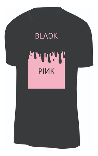 Camisetas Negras Grupo Black Pink Niños Y Adultos Tm