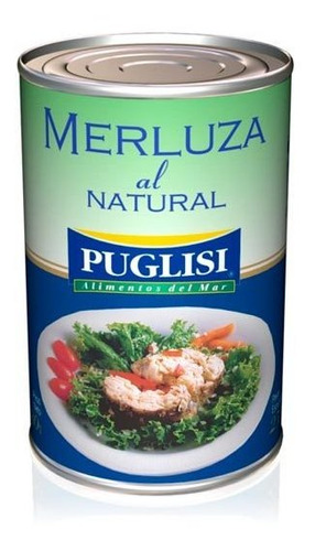 Pack X 12 Unid. Merluza  Nat 380 Gr Puglisi Pescaderia