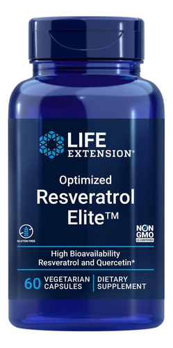 Resveratrol Optimizado Life Extension 60 Capsulas 
